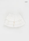 Compton Banding Cancan Lace Mini Skirt Pants