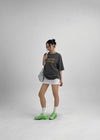 Monsen Lettering Vintage Short Sleeve T-shirt