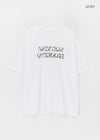 Monsen Lettering Vintage Short Sleeve T-shirt