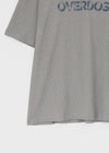 Monsen Lettering Vintage Short Sleeve T-shirt