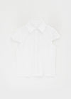 Pinton Summer Cap Sleeve Striped Short Sleeve Shirt