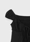 Pentat Cap Sleeve Layered Cardigan Short Sleeve T-shirt
