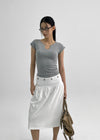 Letso Slit Slim Fit Short Sleeve T-shirt