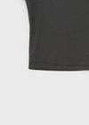 Kanlibel Boatneck Cap Sleeve Cropped Short Sleeve T-shirt
