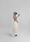 Betty Rivet Cargo Wide Two-way Pants
