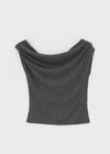 Soera Drape Shirring Off-shoulder Top
