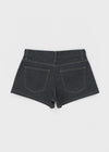 New Gong Non-fade Raw Denim Shorts