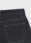 New Gong Non-fade Raw Denim Shorts