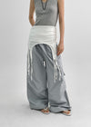 Betty Rivet Cargo Wide Two-way Pants