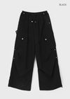 Betty Rivet Cargo Wide Two-way Pants