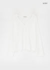 Kumble Summer See-through Loose-fit V-neck Cardigan