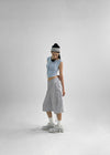 (UNISEX) Niton Eyelet Nylon Banding Bermuda Shorts