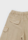 Crooked Two-way Back Banding Bermuda Cargo Pants