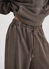 [B-BASIC] Pigment Heavy Sweat Wide Two-way Pants