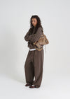 [B-BASIC] Pigment Heavy Sweat Wide Two-way Pants