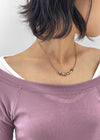 Le Coup Ethnic Mini Ball String Necklace