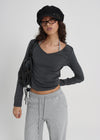 [B-BASIC] Light Sweat Straight Banding Pants