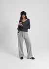 [B-BASIC] Light Sweat Straight Banding Pants