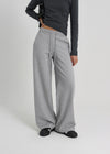 [B-BASIC] Light Sweat Straight Banding Pants