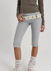 [B-BASIC] Light Sweat Capri Pants