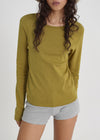 [B-BASIC] Light Standard Round Long Sleeve T-shirt (2size)