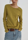 [B-BASIC] Light Standard Round Long Sleeve T-shirt (2size)