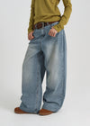 [B-DENIM] ORIGINAL WIDE JEANS 044