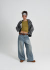 [B-BASIC] Light Standard Round Long Sleeve T-shirt (2size)