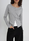 [B-BASIC] Standard Round Cardigan (2size)
