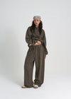 [B-BASIC] Pigment Heavy Sweat Wide Two-way Pants