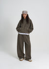 [B-BASIC] Pigment Heavy Sweat Wide Two-way Pants