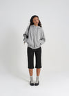 [B-BASIC] Double Cotton Rivet Hooded Zip-up