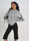 [B-BASIC] Double Cotton Rivet Hooded Zip-up