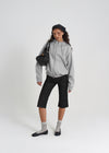 [B-BASIC] Double Cotton Rivet Hooded Zip-up
