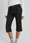 [B-DENIM] NONFADE CAPRI JEANS 050