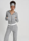 [B-BASIC] Light Sweat Slim Hooded Zip-Up