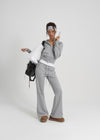 [B-BASIC] Light Sweat Bootcut Banding Pants