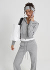 [B-BASIC] Light Sweat Bootcut Banding Pants