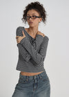 [B-BASIC] Standard Stripe Long Sleeve T-shirt (2size)