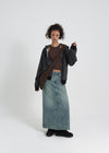 [B-DENIM] Original Long Skirt 048