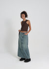 [B-DENIM] Original Long Skirt 048