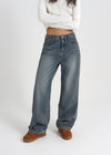 [B-DENIM] STANDARD WIDE JEANS 045