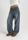 [B-DENIM] STANDARD WIDE JEANS 045