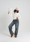 [B-BASIC] Light Standard Henley Neck Long Sleeve T-shirt (2SIZE)