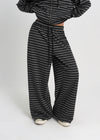 [B-BASIC] Stripe Banding Pants