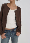 [B-BASIC] Standard Round Cardigan (2size)
