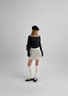 Betu Cotton Cargo Mini Skirt