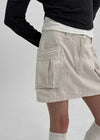 Betu Cotton Cargo Mini Skirt