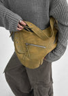 Chavking Vintage Eyelet Leather Shoulder Bag