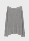 Romanki Loose Fit Boat Neck Knit